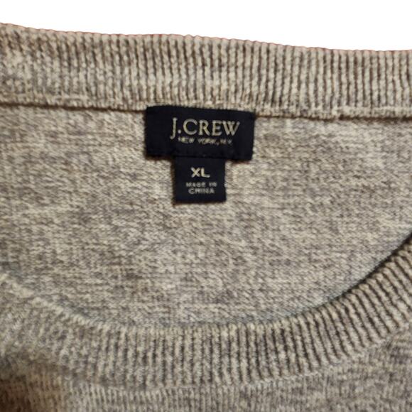J. Crew Men's Linen Cotton Blend Striped, Crewneck Sweater, size XL - Picture 3 of 9